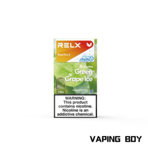 relx infinity pod green grape