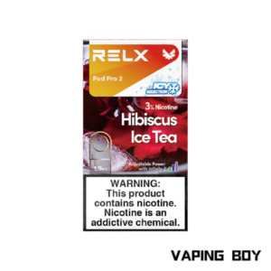 relx infinity pod hibiscus ice tea