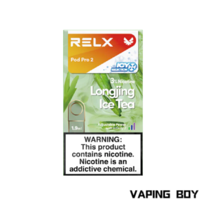 relx infinity pod longjing ice tea