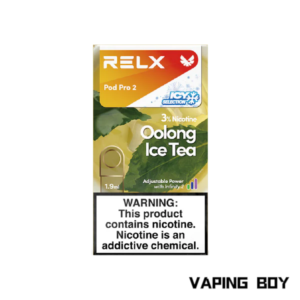 relx infinity pod oolong ice tea