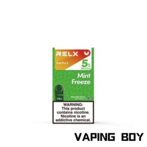 relx infinity pod mint freeze