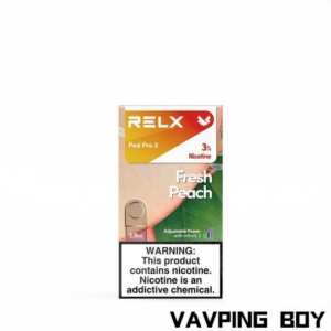 relx infinity pod fresh peach （orchard rounds）