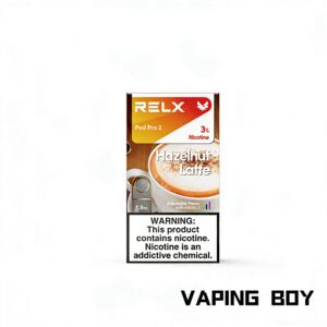 relx infinity pod hazelnut latte