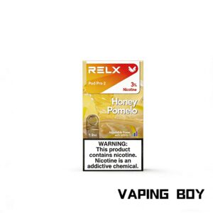 relx infinity pod golden crystal （honey pomelo）